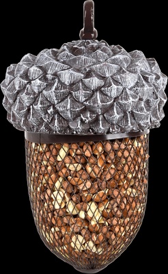 Comedero para Pajaros con Forma de Bellota